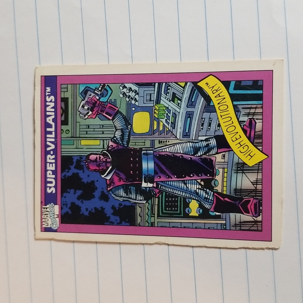 Marvel Comic Trading Card #77 High Evolutionary